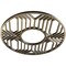 Ekena Millwork Empire Architectural Grde PVC Pierced Ceiling Medallion, Antiqued Pale Gold, 36"OD x 13 1/8"ID x 1"P CMPP36EPAPG - alternate 5